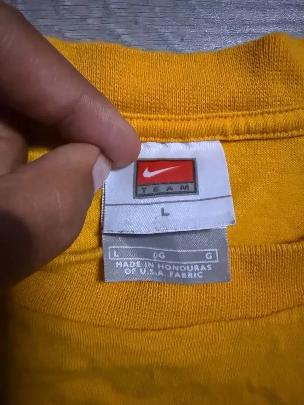 Vintage Nike Embroidered Mini Swoosh Long Sleeve Crewneck T-Shirt